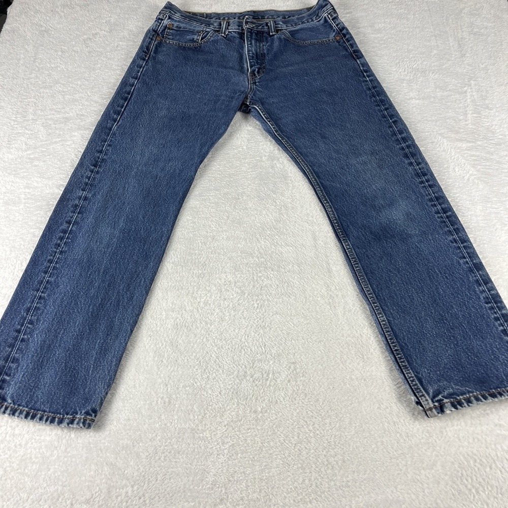 Levis 505 Men's 33 x 30 Regular Fit Jeans